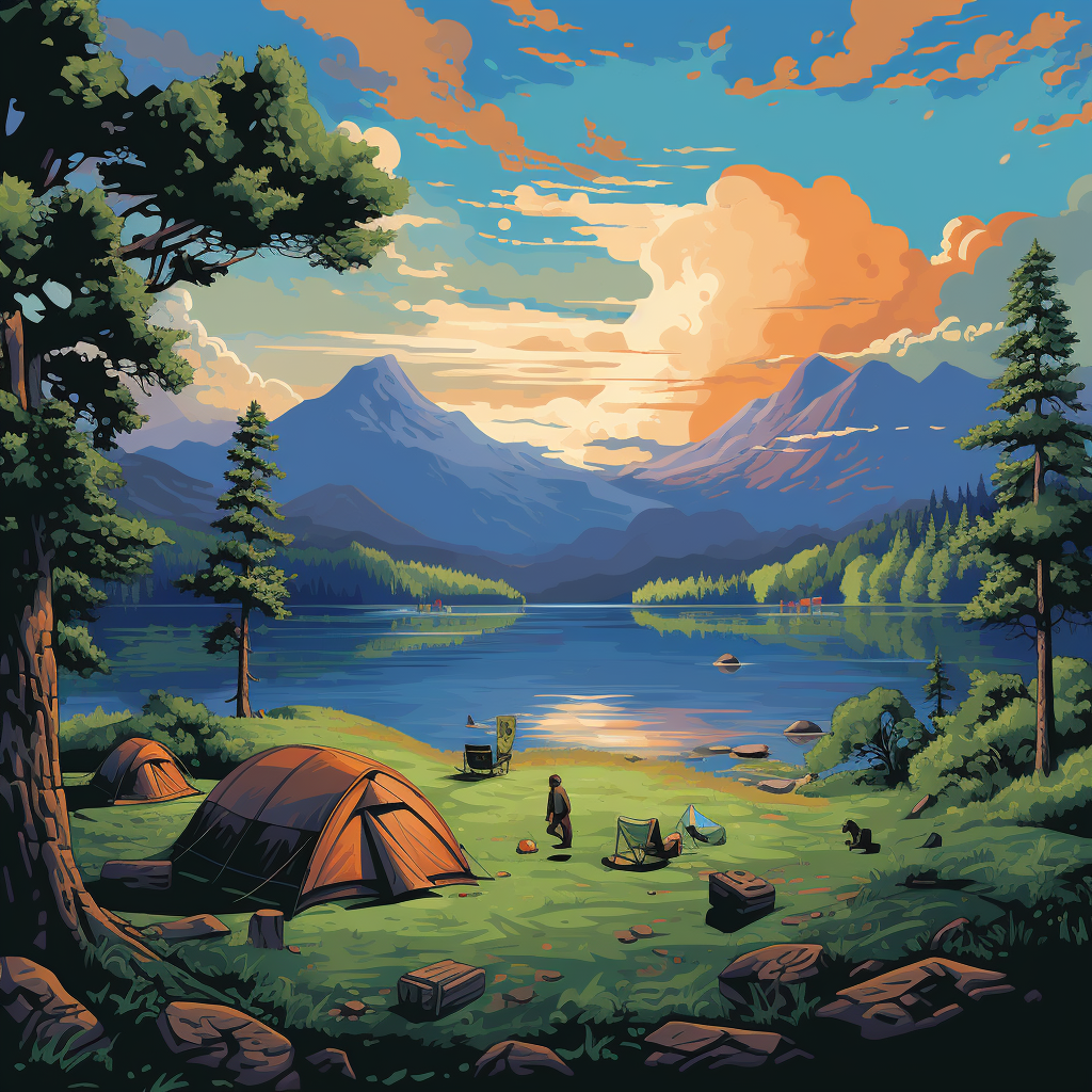 family_camping_in_Loch_Lomond